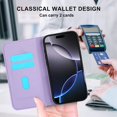 thumbnail image 6 of PU Leather Flip Window Support Wireless Charging Case for Apple iPhone 12 13 14 15 16 Pro Max 12Mini 13Mini 14Plus 15Plus 16Plus, 6 of 11