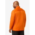thumbnail image 2 of KingSize Men's Big & Tall Performance Dot 1/4 Zip Sweatshirt, 2 of 4