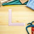 thumbnail image 4 of KONTONTY 2Pcs Plastic Tailor Ruler with 90 Degree Angle and Fine Scale for Accurate Sewing Measurements, 4 of 8