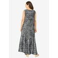 thumbnail image 2 of Woman Within Plus Size Sleeveless Crinkle Dress, 2 of 6