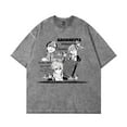 thumbnail image 2 of Gachiakuta Anime T-Shirt Retro Washed Design Printed Round Neck Short Sleeve Top, 2 of 7