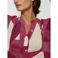 thumbnail image 6 of Printed Long Sleeve Viscose Maxi Dress, 6 of 7