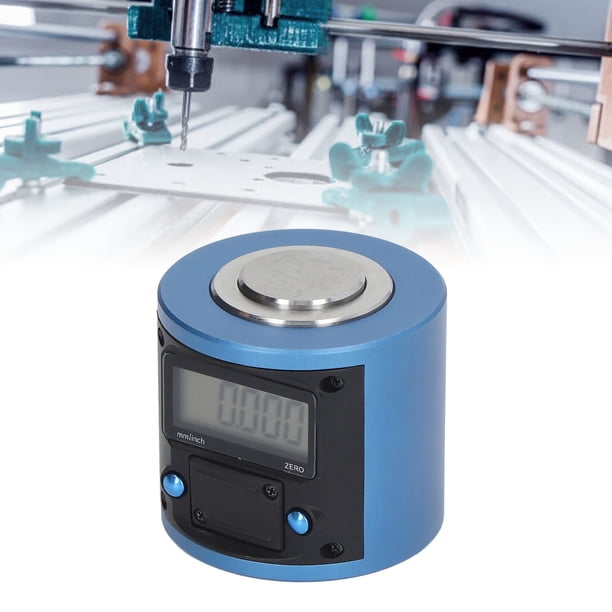 Medidor de Configuración de Herramientas, Setter de Herramientas Digitales de Alta Precisión Base Magnética Sensible LCD para Metal Para Metal