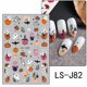thumbnail image 3 of 2023nueva Pegatina De Manicura De Halloween Transferencia De Agua Adhesivo Calcomanías Marca Decoración De Uñas Tatuaje Consejos, 3 of 4