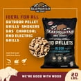 thumbnail image 4 of Bear Mountain Natural Hardwood Alder Flavor Pellets, 20 Pounds (2 Pack), 4 of 12