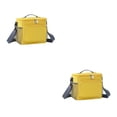 thumbnail image 2 of Kearding Bolsa De Almuerzo Con Aislamiento Tamaño De Aislamiento Térmico Ligero Durable Fácil De Limpiar Bolsa De Almuerzo Amarillo Amarillo 2Conjunto, 2 of 6