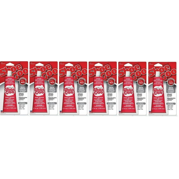Adhesive Shoe GOO® 105 g (paquete de 6, transparente)