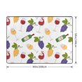 thumbnail image 2 of Area Rugs For Living Room Decor - Wine Bottle Print No.9050 Soft Anti Slip Throw Washable Rugs 5x7 For Bedroom, Indoor Carpet For Bedroom Living Room 80x58In, 2 of 7