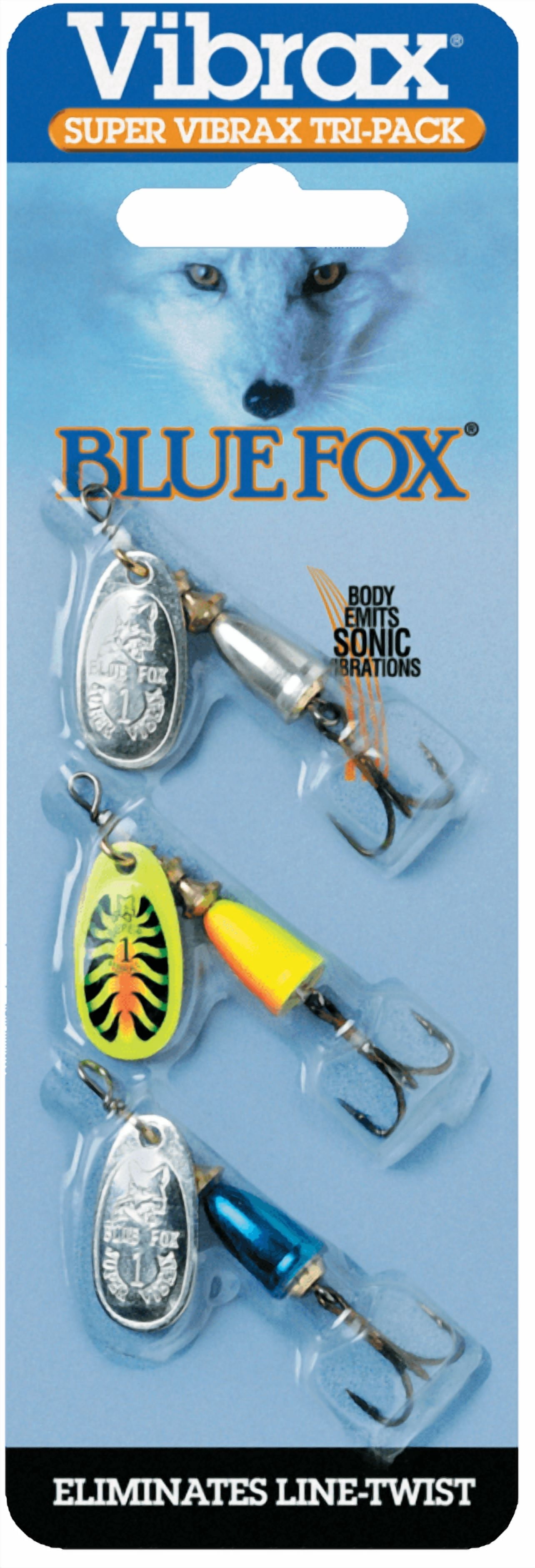 Cuiller Tournante Blue Fox Vibrax Shad – 8g, Sans Ardillon, No.3, Pour Carnassiers