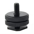 thumbnail image 1 of Adaptador de Montaje de Zapata para Flash de Cámara, Tornillo de Trípode de 6x1/4 "para de Cámara DSLR 6 piezas, 1 of 6