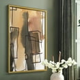 thumbnail image 5 of Retro Vibe III in Gold Solid Wood 22 x 28 Framed Print, 5 of 6
