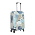 thumbnail image 3 of Bixox Washable Algae Corals and Seashells Printed Luggage Cover, Fashion Suitcase Protector Fits for Small luggage, 3 of 8