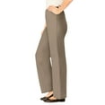 thumbnail image 3 of Woman Within Plus Size Tall Fineline Stretch Denim Wide-Leg Pull-On Jeans, 3 of 3