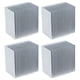 thumbnail image 3 of Disipador de calor de aluminio para radiador, aletas de refrigeración, módulo electrónico de CPU, 60x60x39mm, con adhesivo, 4 Uds., 3 of 9