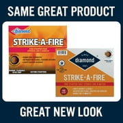Diamond Strike-a-Fire Fire Starters, 48 Count per Pack, Strikes like a Match total weight 3.3lbs per pack