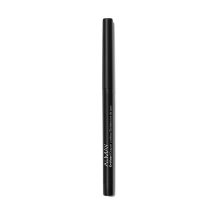 Almay Eyeliner Pencil, Hypoallergenic, Cruelty Free, Oil Free, Fragrance Free, Ophthalmologist Tested, Long Wearing and Water Resistant, with Built in Sharpener, 208 Black Pearl, 0.01 oz