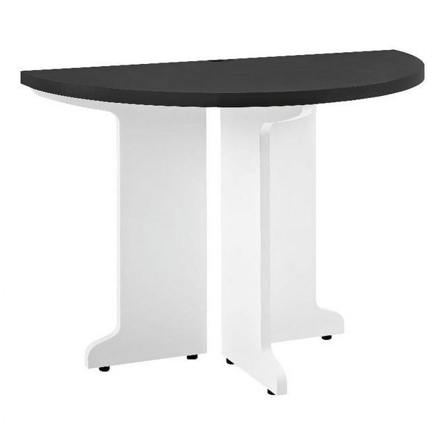 Altra Furniture Pursuit Peninsula Table in White and Gray