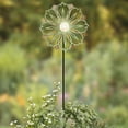 thumbnail image 4 of Solar-Powered Copper Patina Wind Spinner, 4 of 6