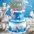 thumbnail image 5 of Decoración para tartas Sunshuang Under the Sea Ocean, 18 unidades, para baby shower, 5 of 5