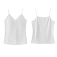 thumbnail image 4 of ATOYSOY Womens Lace Banding V Neck Eyelet Camisole Spaghetti Strap Casual Tank Top Light Breathable Tops For Summer Daily Street Wear, 4 of 7