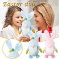 thumbnail image 5 of Cute Gnome Ornament Easter Decorations Table, Happy Easter for Table Top, Easter Decorations Bunny, Decor for Living Room Cute Easter Decor(1PC), 5 of 6