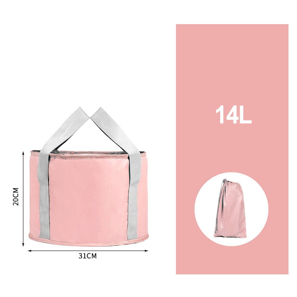GLFILL Foldable Foot Tub Portable Bath Bag Wash Basin Water Bucket
