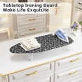 thumbnail image 5 of KINGTIDY Portable Ironing Board, Tabletop Small Iron Board with Hanger, Home&Travel&RV, Black, 5 of 7