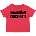 thumbnail image 3 of Inktastic Cincinnati Skyline Grunge Boys or Girls Toddler T-Shirt, 3 of 5