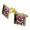 Gold, variant on Christmas Holiday Santa Chimney Magic Square Cufflink Set - Silver or Gold