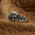thumbnail image 5 of 925 Sterling Silver Skull Ring Width 10mm Fashion Jewelry TA256 US Size 11.5, 5 of 15