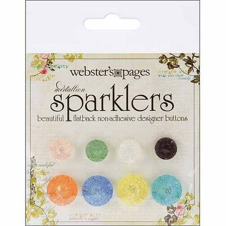 Webster's Pages Sunday Picnic Sparklers Perfect Pack, Non-Adhesive Accents