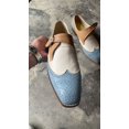 thumbnail image 1 of Zapatos individuales de negocios para hombre con punta redonda a juego de color de primaver Abanopi Los zapatos de cuero, 1 of 3