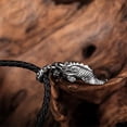 thumbnail image 3 of PAMTIER Men's Stainless Steel Vintage Personality Cool Classic Dragon Fish Biker Pendant a Fish Leaping Over the Dragon Gate Lucky Amulet Necklace, 3 of 5