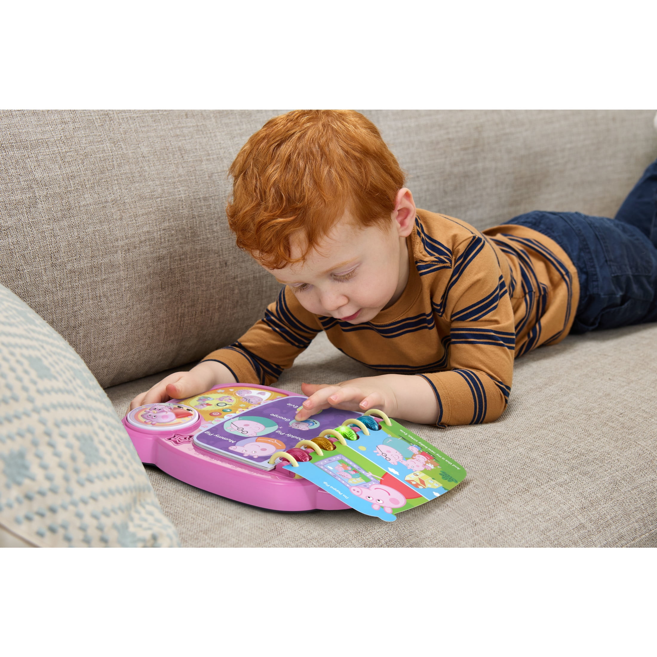 VTech Peppa Pig Big Sister Peppa Pig Learning Book Baby and Toddler Toys