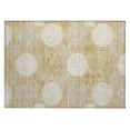 thumbnail image 2 of Addison Rugs Chantille Indoor/Outdoor Transitional Geometric Gold Washable Rectangle Rug, 1'8" x 2'6", 2 of 6
