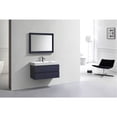 thumbnail image 5 of Kubebath Bliss 40" Blue  Wall Mount Modern Bathroom Vanity, 5 of 6