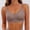 Gray, variant on wireless bra no underwire Everyday Bras Cozy Adjustable Bra Padded Comfort with Support wireless bra Breathable Daisy Lace Ice Silk push up Full Coverage No Underwire Padded Green 3XL
