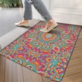 thumbnail image 4 of Premium Moroccan Trellis Non-Slip Door Mat (30x17 Inch) - Stylish Area Rug for Indoor Entrance, Bedroom, Kitchen, Bathroom, 4 of 6
