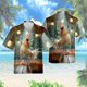 thumbnail image 3 of Camisa hawaiana con estampado 3D de gallo de dibujos animados para hombre, divertidas camisas Aloha con estampado de animales, blusas de calle unisex, blusas con solapa, mangas cortas, 3 of 5