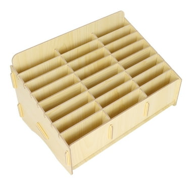 Cell Phone Storage Box, Eco Friendly Practical Wooden Cell Phone Holder  For Meeting For Office
