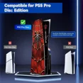 thumbnail image 2 of Decal Skin for PS5 Pro Disc Edition, PS5 Pro Disc Console and Controllers Accessories Covers, Vinyl Skin Stickers for Playstation 5 Pro Disc Edition, 2 of 6