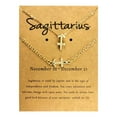 thumbnail image 1 of WREESH Twelve Constellation Necklace Bracelet Set Constellation Card Necklace, 1 of 1
