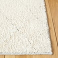 thumbnail image 3 of SAFAVIEH Martha Stewart Lucia Shag Area Rug, Light Grey/White, 4' x 6', 3 of 8