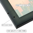 thumbnail image 5 of Craig Frames 11x16 Black Picture Frame 1-Inch Wide Smooth Black Gallery Rounded Moulding, Pack of 4, 5 of 5