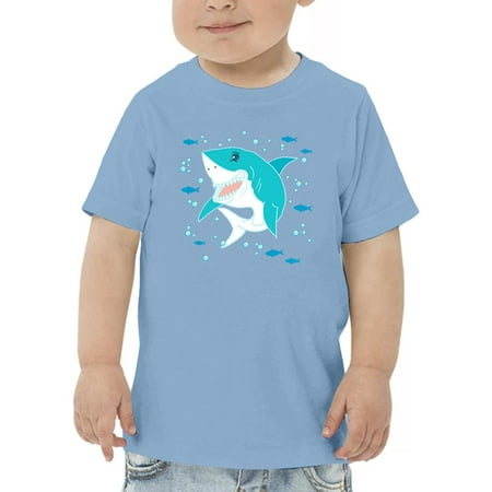 

Grinning Shark Kids Art T-Shirt Toddler -Image by Shutterstock 5 Toddler