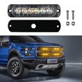 thumbnail image 3 of 1pcs 6 LED Luz De Advertencia Estroboscópica Barata Rejilla Intermitente Lightbar Camión Faro De Coche Lámpara De Tráfico Ámbar 12V 24V Luces, 3 of 4