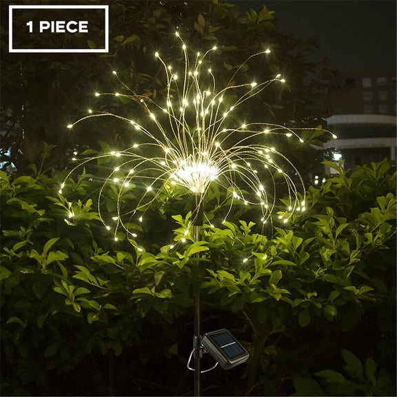 Solar LED Firework Fairy Lights Outdoor Waterproof Garden Decoration Lawn Pathway Solar Lamp Solar Outdoor Light Garden Light