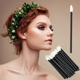 thumbnail image 1 of Fiudx Juego de 50 Pinceles Desechables para Labios, Pinceles de Maquillaje, Lápiz Labial, Brillo Labial, Aplicador, Herramientas de Maquillaje y Belleza., 1 of 6