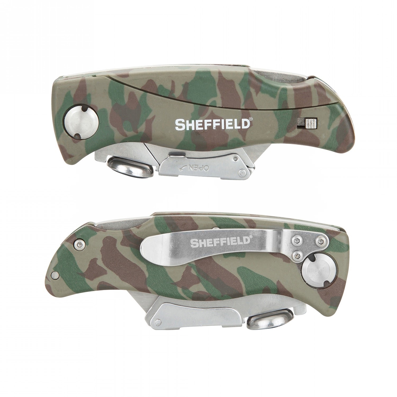 Sheffield Quick Change Utility Folder 2.5 in Blade Camo ABS - image 3 of 5