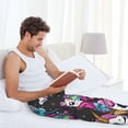 thumbnail image 4 of Cauagu Cat Icecream Mens Pajama Pants Sleep & Lounge Pants,PJ Bottoms with Pockets-Medium, 4 of 7